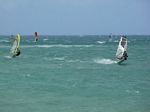 Wind Surfers at Kahului Bay
